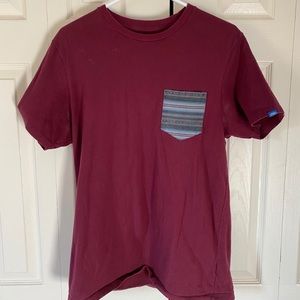 Vans T- Shirt W/ Aztec Print Pocket